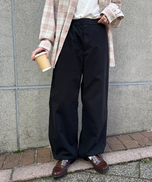 CIAOPANIC TYPY（チャオパニックティピー）の「【ユニセックス】履き心地◎/リップストップミリタリーパンツ（カーゴパンツ・メンズ・カーキ/ブラック・LARGE/MEDIUM）」の2枚目の写真