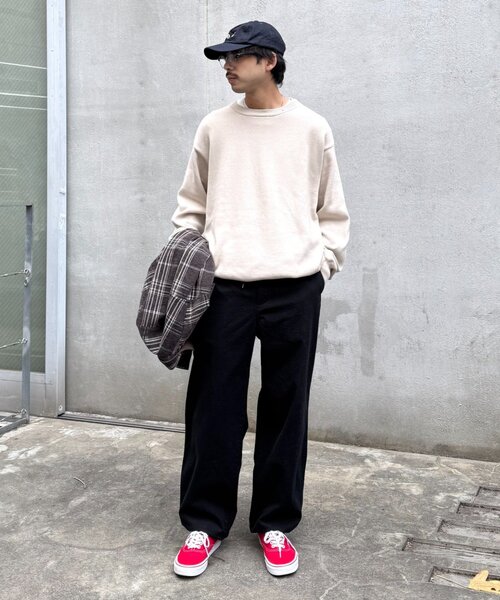 CIAOPANIC TYPY（チャオパニックティピー）の「【ユニセックス】履き心地◎/リップストップミリタリーパンツ（カーゴパンツ・メンズ・カーキ/ブラック・LARGE/MEDIUM）」の4枚目の写真