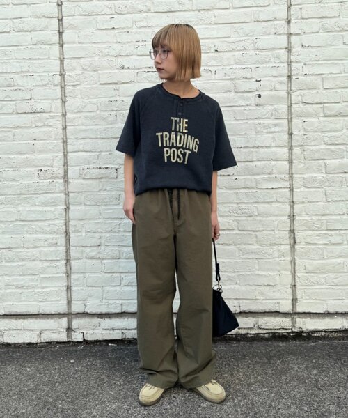 CIAOPANIC TYPY（チャオパニックティピー）の「【ユニセックス】履き心地◎/リップストップミリタリーパンツ（カーゴパンツ・メンズ・カーキ/ブラック・LARGE/MEDIUM）」の5枚目の写真