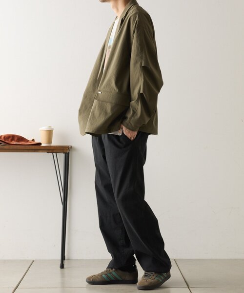 CIAOPANIC TYPY（チャオパニックティピー）の「【ユニセックス】履き心地◎/リップストップミリタリーパンツ（カーゴパンツ・メンズ・カーキ/ブラック・LARGE/MEDIUM）」の16枚目の写真