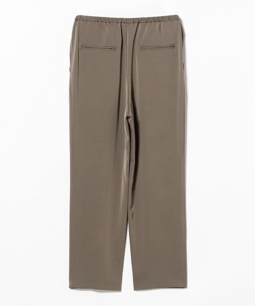 Demi-Luxe BEAMS（デミルクス ビームス）の「トリアセ ポリエステル ツイル ドロストパンツ（スラックス・レディース・レッド系その他/オリーブ・38/36）」の17枚目の写真