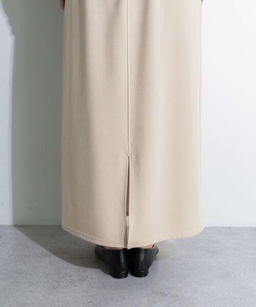 Green　Parks（グリーンパークス）の「楽ちんリップルIラインスカート（スカート・レディース・パープル/ライトベージュ/ブラック・FREE）」の22枚目の写真