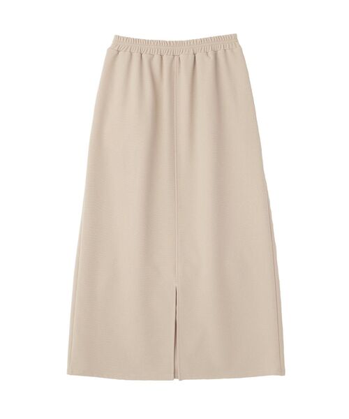 Green　Parks（グリーンパークス）の「楽ちんリップルIラインスカート（スカート・レディース・パープル/ライトベージュ/ブラック・FREE）」の14枚目の写真