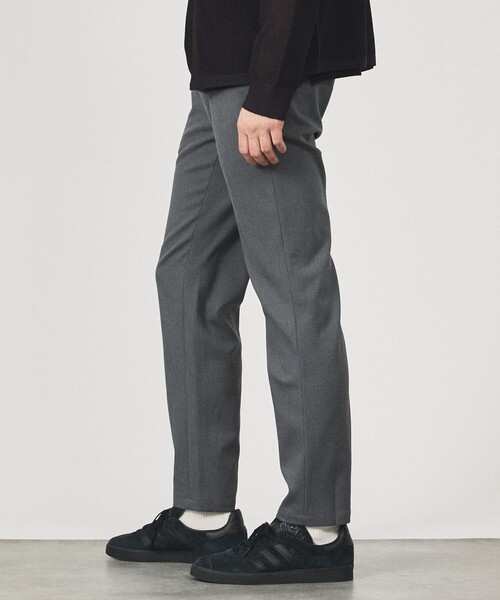 ABAHOUSE（アバハウス）の「カルゼストレッチ ノータック イージーパンツ / スリムテーパード（その他パンツ・メンズ・グレイッシュベージュ/グレイッシュブルー/ダークネイビー・44/46/48/50）」の2枚目の写真