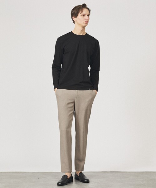 ABAHOUSE（アバハウス）の「カルゼストレッチ ノータック イージーパンツ / スリムテーパード（その他パンツ・メンズ・グレイッシュベージュ/グレイッシュブルー/ダークネイビー・44/46/48/50）」の13枚目の写真