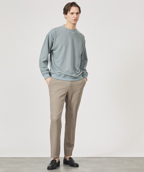 ABAHOUSE（アバハウス）の「カルゼストレッチ ノータック イージーパンツ / スリムテーパード（その他パンツ・メンズ・グレイッシュベージュ/グレイッシュブルー/ダークネイビー・44/46/48/50）」の14枚目の写真