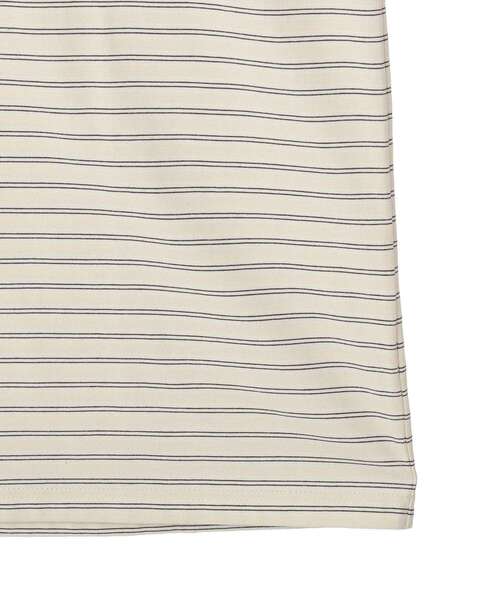 CRAFT STANDARD BOUTIQUE(クラフトスタンダードブティック)の「ポロ衿ボーダーワンピース◆(ワンピース・レディース・アイボリー/ブラウン・M/L)」の18枚目の写真