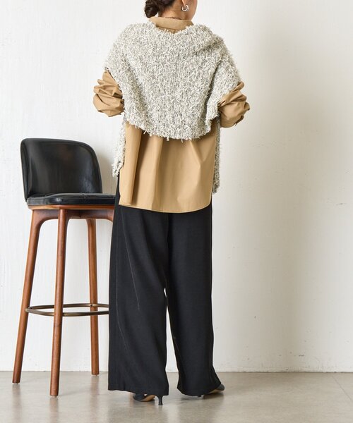 Jena espace merveilleux（ジェナ　エスパスメルヴェイユ）の「【ZOZOTOWN限定】フロントタックシャツ（シャツ/ブラウス・レディース・オフホワイト/ベージュ/ブルー・FREE）」の19枚目の写真