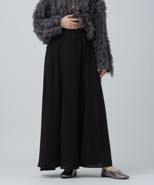 LEPSIM（レプシィム）の「バイアスフレアスカート　645452（スカート・レディース・ブラック/アイボリー/ブラウン・FREE）」の3枚目の写真