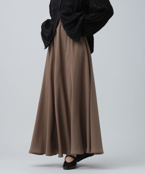 LEPSIM（レプシィム）の「バイアスフレアスカート　645452（スカート・レディース・ブラック/アイボリー/ブラウン・FREE）」の17枚目の写真