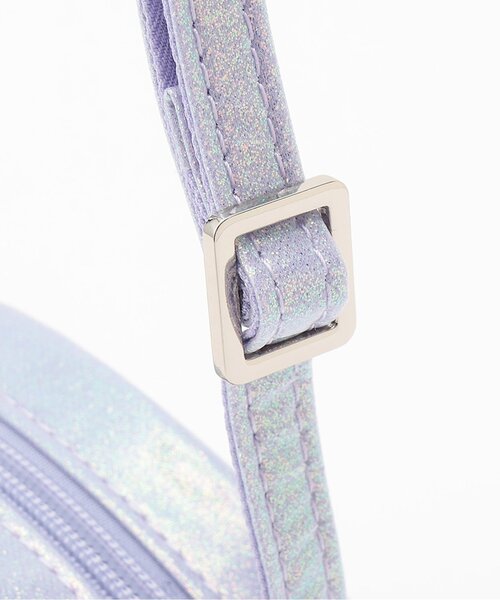 ANNA SUI mini(アナスイ・ミニ)の「ネコキラキラショルダーバッグ(ショルダーバッグ・キッズ・サックスブルー/ラベンダー・F)」の4枚目の写真