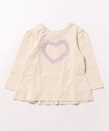 Will Mery（ウイルメリィ）の「ハートチュール長袖Ｔシャツ（Tシャツ/カットソー）」