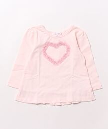 Will Mery（ウイルメリィ）の「ハートチュール長袖Ｔシャツ（Tシャツ/カットソー）」