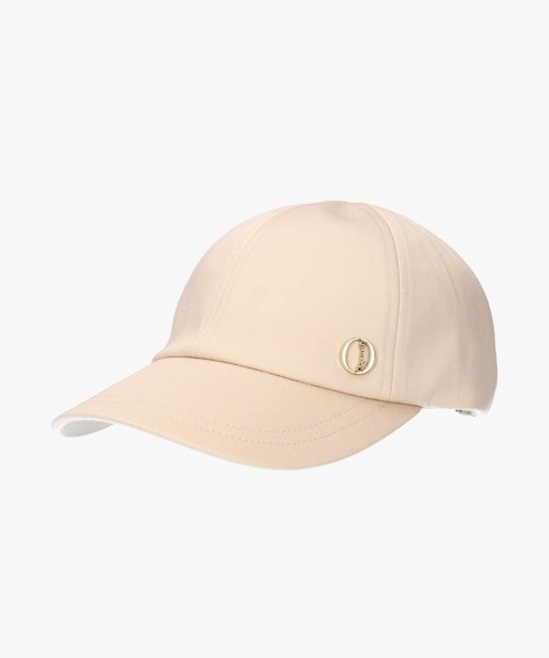 Chapeau d' O（シャポードオー）の「Chapeau d' O  Basic Satin 6P Cap / シャポードオー（キャップ・レディース・ブラック/ライトベージュ/ベージュ・FREE）」の3枚目の写真