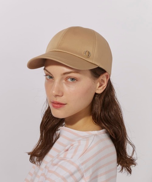 Chapeau d' O（シャポードオー）の「Chapeau d' O  Basic Satin 6P Cap / シャポードオー（キャップ・レディース・ブラック/ライトベージュ/ベージュ・FREE）」の10枚目の写真