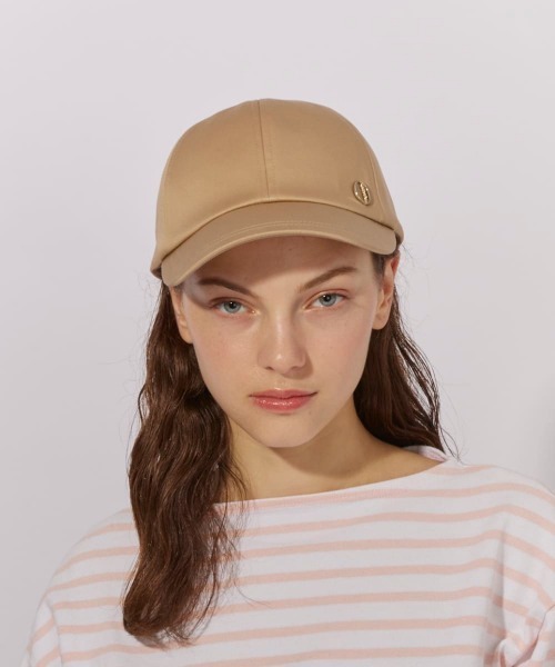 Chapeau d' O（シャポードオー）の「Chapeau d' O  Basic Satin 6P Cap / シャポードオー（キャップ・レディース・ブラック/ライトベージュ/ベージュ・FREE）」の11枚目の写真