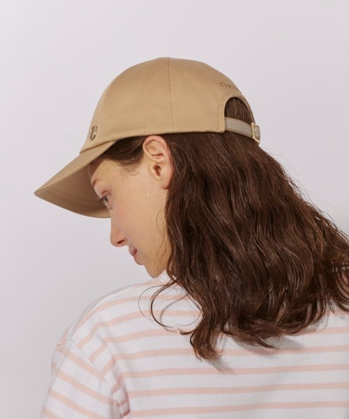Chapeau d' O（シャポードオー）の「Chapeau d' O  Basic Satin 6P Cap / シャポードオー（キャップ・レディース・ブラック/ライトベージュ/ベージュ・FREE）」の12枚目の写真