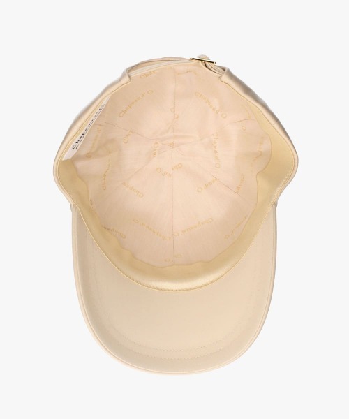Chapeau d' O（シャポードオー）の「Chapeau d' O  Basic Satin 6P Cap / シャポードオー（キャップ・レディース・ブラック/ライトベージュ/ベージュ・FREE）」の19枚目の写真