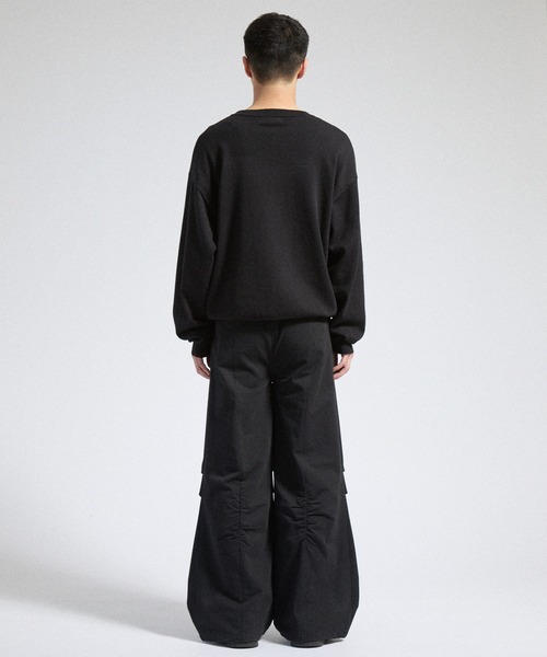 Parts Lab.（パーツラボ）の「【Parts Lab.】Herringbone Tuck Volume Pants / ヘリンボーンタックボリュームパンツ（その他パンツ・メンズ・ブラウン/ブラック・S/M/L）」の13枚目の写真