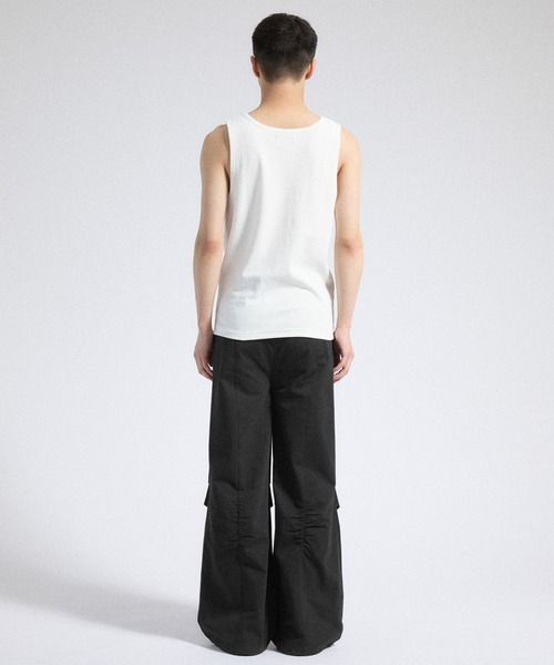Parts Lab.（パーツラボ）の「【Parts Lab.】Herringbone Tuck Volume Pants / ヘリンボーンタックボリュームパンツ（その他パンツ・メンズ・ブラウン/ブラック・S/M/L）」の19枚目の写真