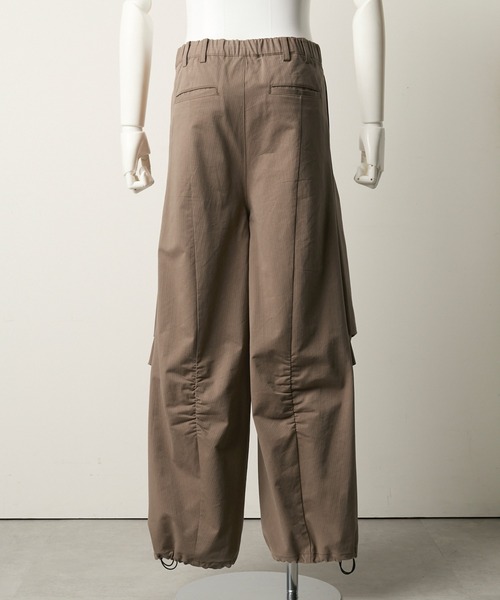 Parts Lab.】Herringbone Tuck Volume Pants / ヘリンボーンタック