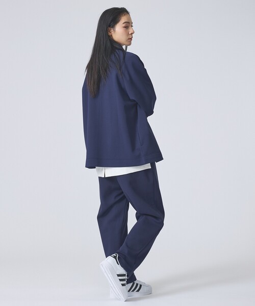 FORTUNA HOMME（フォルトゥナオム）の「【FORTUNA/フォルトゥナ】NobuttonLightJK/ノーボタンライトジャケット/ユニセックス/【WEB限定】（ブルゾン・メンズ・ネイビー/ブラック・M/L）」の7枚目の写真