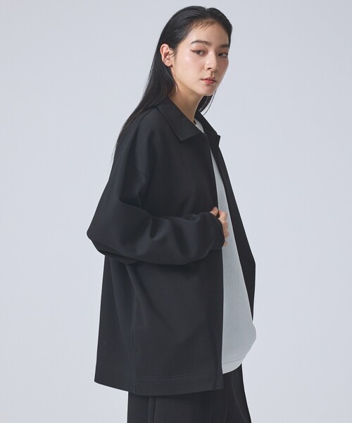 FORTUNA HOMME（フォルトゥナオム）の「【FORTUNA/フォルトゥナ】NobuttonLightJK/ノーボタンライトジャケット/ユニセックス/【WEB限定】（ブルゾン・メンズ・ネイビー/ブラック・M/L）」の15枚目の写真