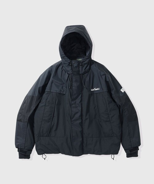 WILD THINGS（ワイルドシングス）の「【elephant TRIBAL fabrics × WILD THINGS for ADAM ET ROPE'】EX DETACHABLE MONSTER PARKA（ダウンジャケット/コート・メンズ・カーキ/ブラック・L/M）」の16枚目の写真