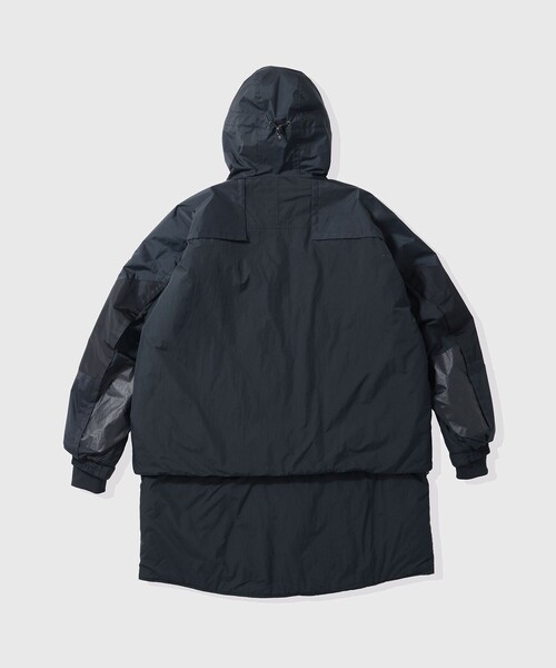 WILD THINGS（ワイルドシングス）の「【elephant TRIBAL fabrics × WILD THINGS for ADAM ET ROPE'】EX DETACHABLE MONSTER PARKA（ダウンジャケット/コート・メンズ・カーキ/ブラック・L/M）」の18枚目の写真