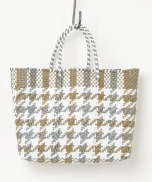 MAISON mou（メゾンムー）の「【Moon Bird/ムーンバード】手編みのメルカドバッグ （S）MBST26-01（かごバッグ）」