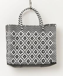 MAISON mou（メゾンムー）の「【Moon Bird/ムーンバード】手編みのメルカドバッグ （S）MBST26-01（かごバッグ）」