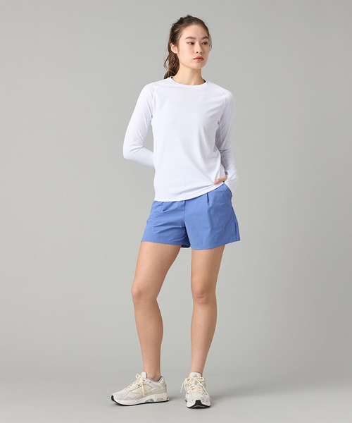 Chacott(チャコット)の「ランナーズロングスリーブTシャツ(Tシャツ/カットソー・レディース・ホワイト・M)」の3枚目の写真