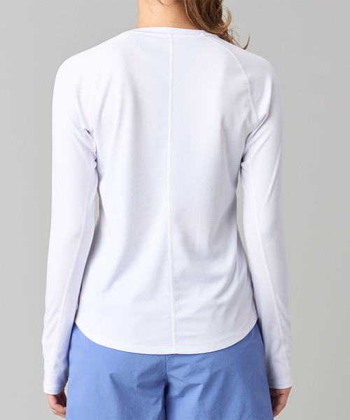 Chacott(チャコット)の「ランナーズロングスリーブTシャツ(Tシャツ/カットソー・レディース・ホワイト・M)」の11枚目の写真