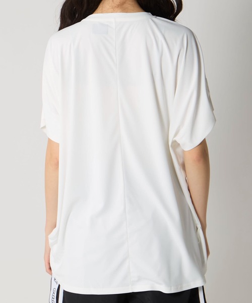 Kappa(カッパ)の「透けない冷感チュニックTシャツ(Tシャツ/カットソー・レディース・ホワイト/ブラック/ライム・MEDIUM/LARGE/X-LARGE)」の10枚目の写真