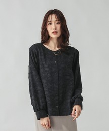 GLOBAL WORK | ジャガード2WAYブラウス/601068(シャツ/ブラウス)