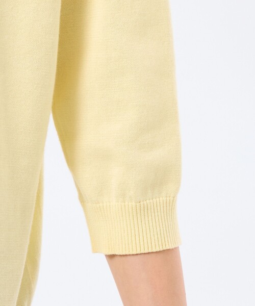 MACKINTOSH PHILOSOPHY（ﾏｯｷﾝﾄｯｼｭ ﾌｨﾛｿﾌｨｰ）の「リボンタイニット（ニット/セーター・レディース・ライトイエロー/ブルー系その他2/ベージュ系その他・38）」の10枚目の写真