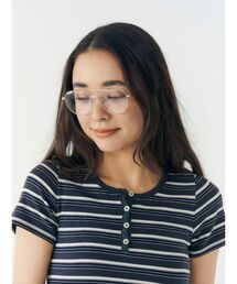 Ungrid | ダブルラインフレーム伊達メガネ(メガネ)