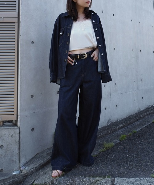 ZOZO限定】【i Deni】6.7ozデニムセットアップ（はっ水