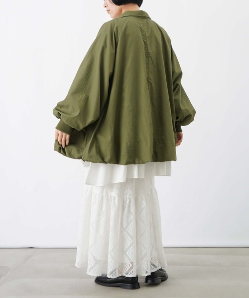 LUCA/LADY LUCK LUCA（ルカ/レディラックルカ）の「LC/LLL ミドル丈バルーンコート（その他アウター・レディース・カーキ/ブラック/ベージュ・FREE）」の22枚目の写真