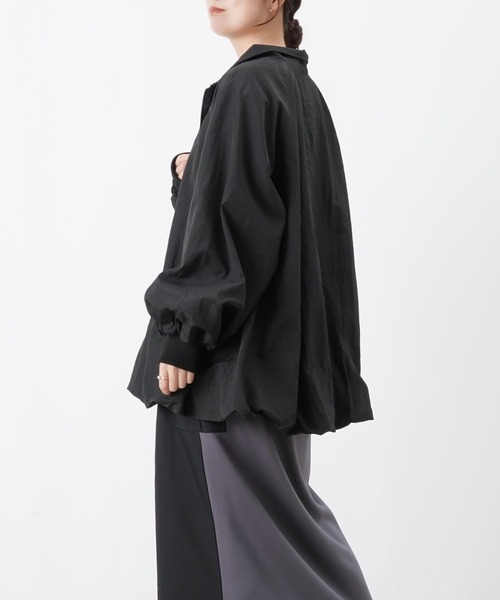 LUCA/LADY LUCK LUCA（ルカ/レディラックルカ）の「LC/LLL ミドル丈バルーンコート（その他アウター・レディース・カーキ/ブラック/ベージュ・FREE）」の9枚目の写真