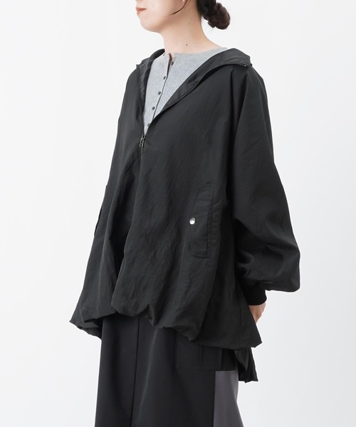 LUCA/LADY LUCK LUCA（ルカ/レディラックルカ）の「LC/LLL ミドル丈バルーンコート（その他アウター・レディース・カーキ/ブラック/ベージュ・FREE）」の6枚目の写真