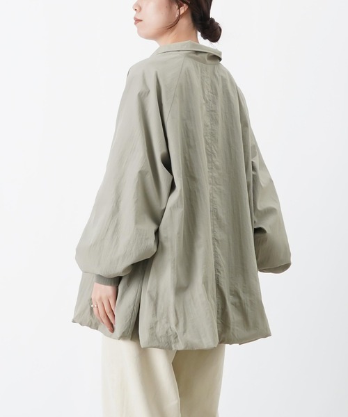 LUCA/LADY LUCK LUCA（ルカ/レディラックルカ）の「LC/LLL ミドル丈バルーンコート（その他アウター・レディース・カーキ/ブラック/ベージュ・FREE）」の12枚目の写真