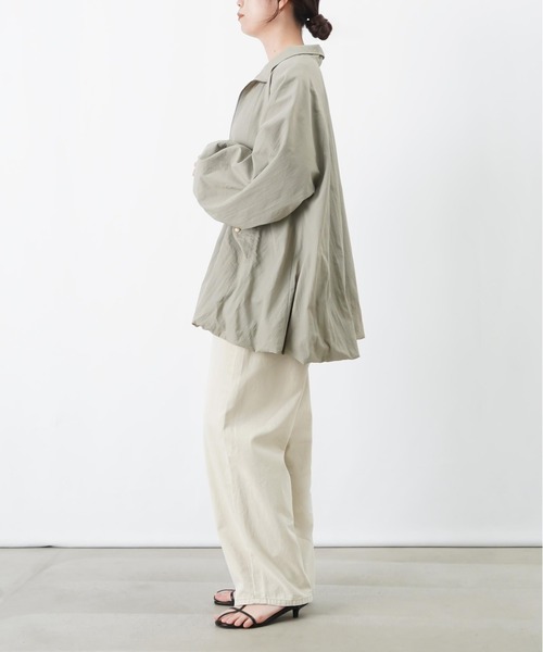 LUCA/LADY LUCK LUCA（ルカ/レディラックルカ）の「LC/LLL ミドル丈バルーンコート（その他アウター・レディース・カーキ/ブラック/ベージュ・FREE）」の15枚目の写真