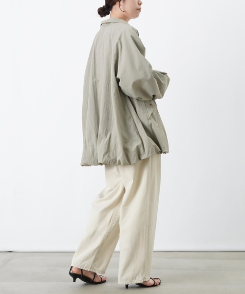 LUCA/LADY LUCK LUCA（ルカ/レディラックルカ）の「LC/LLL ミドル丈バルーンコート（その他アウター・レディース・カーキ/ブラック/ベージュ・FREE）」の16枚目の写真