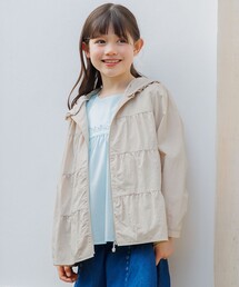 組曲（クミキョク）の「【110-140㎝】 ティアードマウンパ（ブルゾン）」