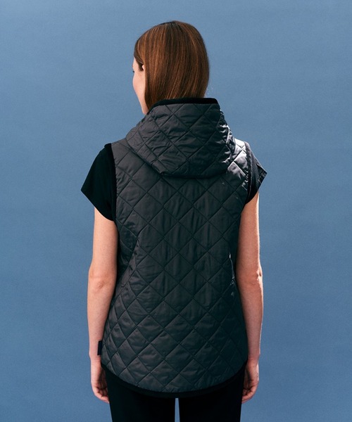 LAVENHAM(ラベンハム)の「Lightweight Barton Womens / ライトウェイト バートン ウィメンズ(ベスト・レディース・ネイビー/ダークブラック/ブラック・16/12/10/8/6/14)」の9枚目の写真