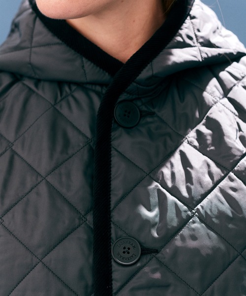 LAVENHAM(ラベンハム)の「Lightweight Barton Womens / ライトウェイト バートン ウィメンズ(ベスト・レディース・ネイビー/ダークブラック/ブラック・16/12/10/8/6/14)」の10枚目の写真