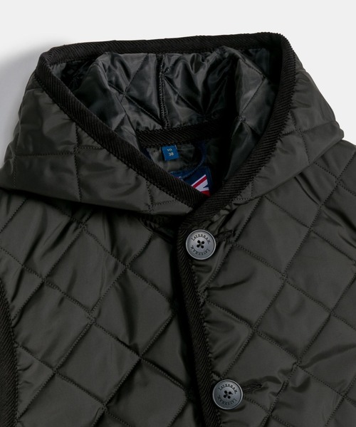 LAVENHAM(ラベンハム)の「Lightweight Barton Womens / ライトウェイト バートン ウィメンズ(ベスト・レディース・ネイビー/ダークブラック/ブラック・16/12/10/8/6/14)」の18枚目の写真