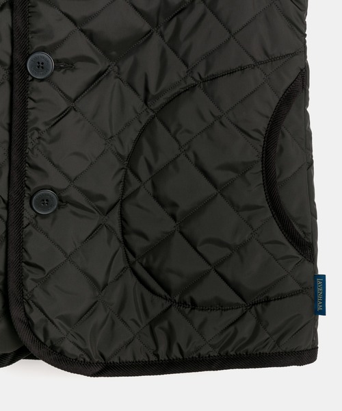 LAVENHAM(ラベンハム)の「Lightweight Barton Womens / ライトウェイト バートン ウィメンズ(ベスト・レディース・ネイビー/ダークブラック/ブラック・16/12/10/8/6/14)」の19枚目の写真