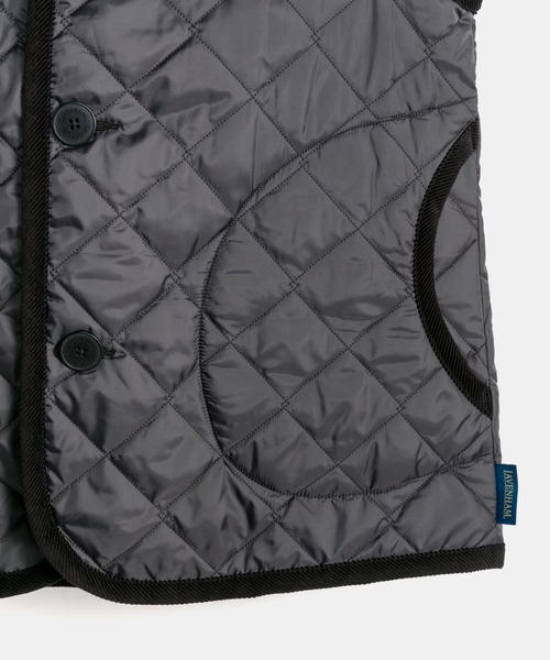 LAVENHAM(ラベンハム)の「Lightweight Barton Womens / ライトウェイト バートン ウィメンズ(ベスト・レディース・ネイビー/ダークブラック/ブラック・16/12/10/8/6/14)」の14枚目の写真